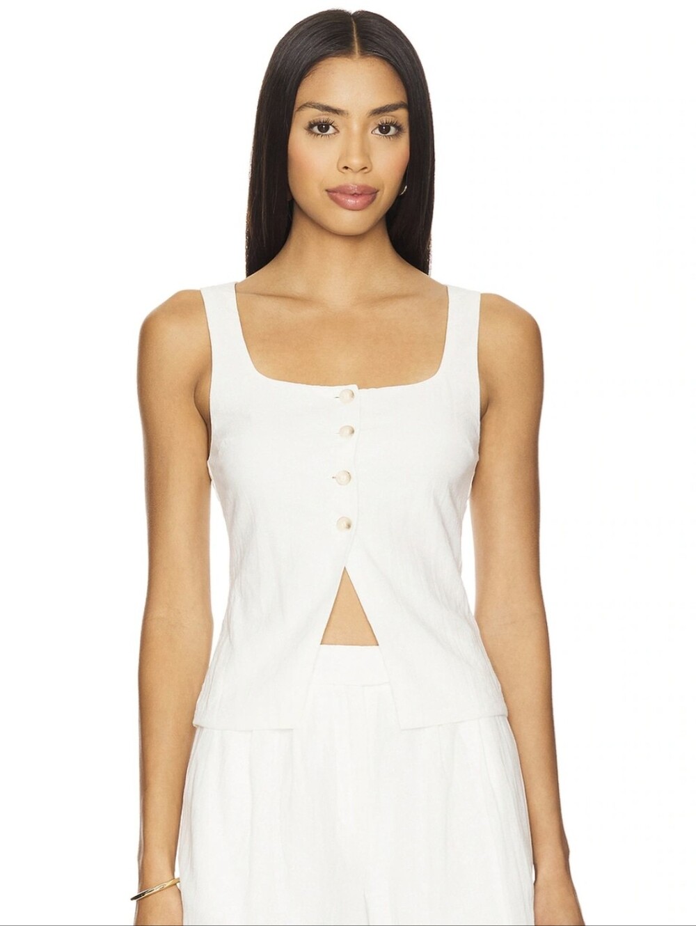 White Summer Top